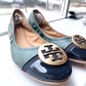 Tory Burch Cap Toe Ballet Flats - Size 9